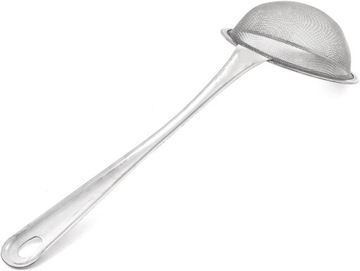 SZUMÓWKA СТРОИТЕЛЬНАЯ ЛОЖКА, ТОЛСТОЕ СИТО, СИТНО, ДУРШРУГ С СЕТЧАТКОМ, СТАЛЬ СЕРЕБРЯНАЯ