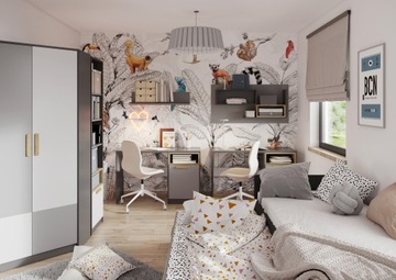 ŁÓŻKO DO POKOJU MŁODZIEŻOWEGO