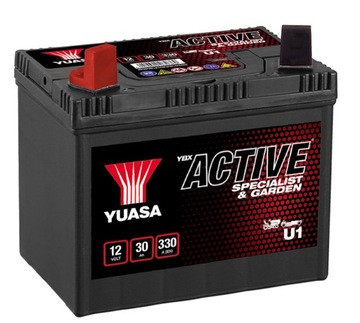 YUASA GARDEN 30Ah P+ U1 HUSQVARNA HONDA STIGA
