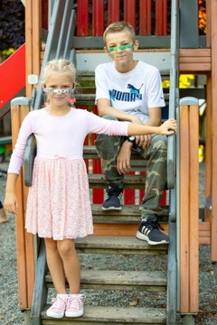 МАСКА МИНИ-ВИЗОР ДЛЯ ДЕТЕЙ В ШКОЛУ 12 размер.