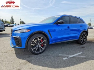 Jaguar F-Pace SVR Facelifting 5.0P V8 550KM 2024 Jaguar F-Pace Svr 2024 5.0 Benzyna 550KM