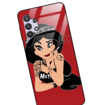 Etui GLASS do SAMSUNG A32 4G Hard Princess Wzory