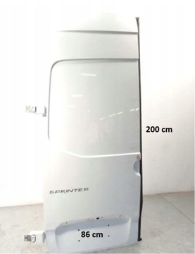 DVEŘE LEVÉ LEVÝ ZADNÍ MERCEDES SPRINTER 907