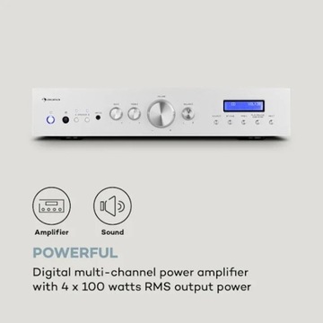 РЕСИВЕР СТЕРЕОУСИЛИТЕЛЬ BLUETOOTH DAB+ MP3