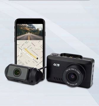 Видеорегистратор T8 GPS WIFI 4K SONY IMX335 +64 ГБ