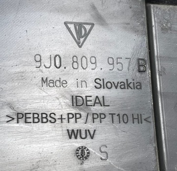 PORSCHE TAYCAN 9J1 PODBĚH LEVÉ PŘEDNÍ SPODNÍ 9J0809957B