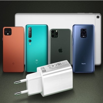 Оригинальное зарядное устройство Xiaomi 2A + кабель USB Type C