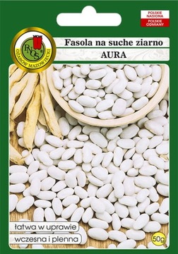 NASIONA FASOLA NA SUCHE ZIARNO AURA 50G PNOS