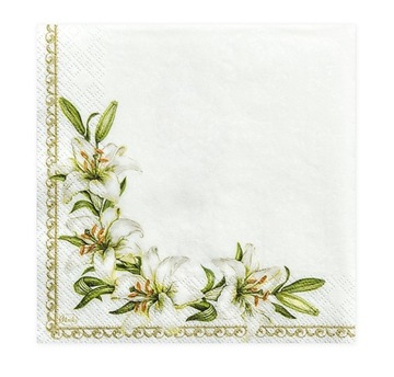 Салфетки ПРИЧАСТИЕ ГОЛУБИ 33см 20 шт.