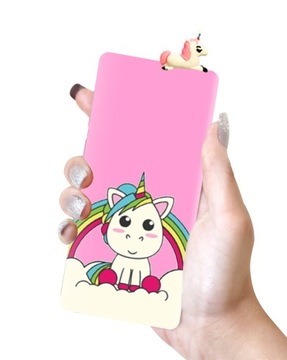 Etui lalki wzory JEDNOROŻEC 3D Xiaomi Redmi 9