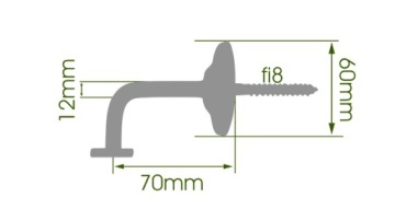 Поручень поддержки кронштейн лестница балюстрада белый металл
