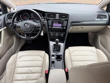 Volkswagen Golf VII Hatchback 3d 1.4 TSI BlueMotion Technology 150KM 2014 Volkswagen Golf 1.4 TSI 150KM, highline, skora, GRZANE FOTELE, polecam 1.4, zdjęcie 34