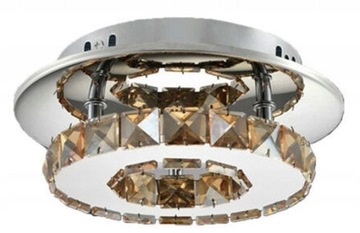 LAMPA SUFITOWA KRYSZTAŁOWA PLAFON GLAMOUR 8W