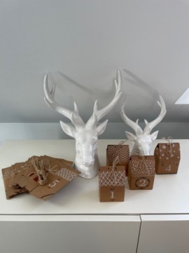 Коробки для адвент-календаря, домики для рукоделия, 24 шт.