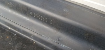 RENAULT KANGOO I 97-08 КРЫШКА ЦЕНТРАЛЬНОЙ СТОЙКИ