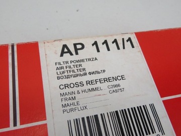 FILTR VZDUCHU AP111/1