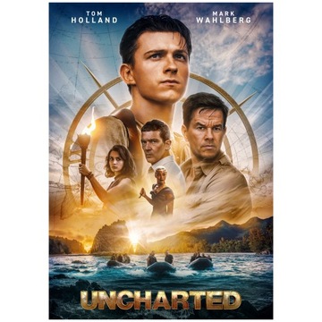 Plakat Uncharted Tom Holland Mark Wahlberg