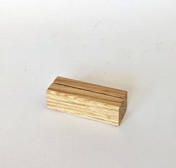 Drewniane podstawki pod winietki dąb 5x2 cm