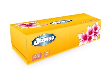Chusteczki higieniczne wyciągane Słonik Jumbo 2w - 150 szt.