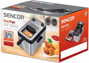 ТРАДИЦИОННАЯ ФРИТЮРНИЦА SENCOR SFR 7200SS 2200 Вт