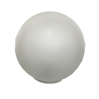 Klosz szklany kula zamknięta 12cm, do lamp