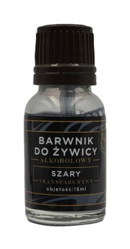 Barwnik Alkoholowy SZARY 15ml ROYAL RESIN