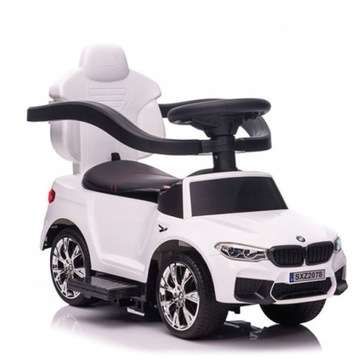 JEŹDZIK PCHACZ BMW M5 BIAŁY COIL