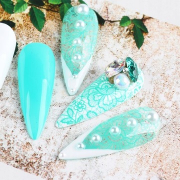 Переводной фольгированный нейл-арт LOVLEY TIME 7