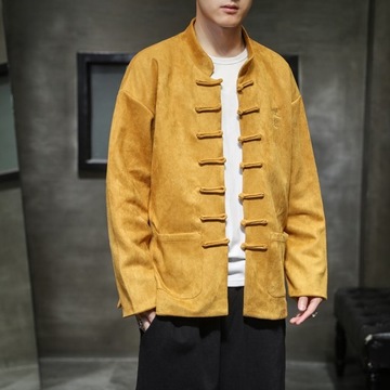 Chińska kurtka w stylu koszuli Tang Suit-XXL