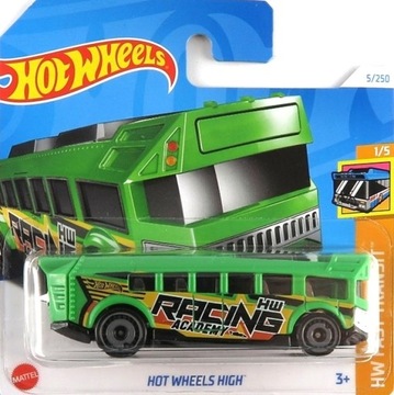 HOT WHEELS HIGH autobus HOT WHEELS seria 2024 HTB42