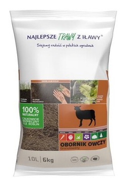 Obornik owczy granulowany 10L worek naturalny