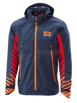 KTM KURTKA MOTOCYKLOWA SPEED SOFTSHEEL Z OCHRANIACZAMI roz. L wys. 24h