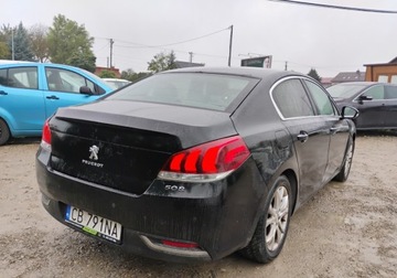 Peugeot 508 I 2015 Peugeot 508 2015r, 1.6 HDI - AUTOMAT. Lekko uszkodzony przod. Jezdzi. 1.6, zdjęcie 3