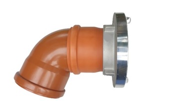 Быстроразъемный соединитель для септика 110 с патрубком ПВХ НОВИНКА