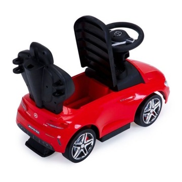 Катание, коляска, ходунки, 3в1, игрушечная машинка с клаксоном, большой автомобиль Мерседес