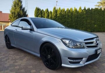 Mercedes Klasa C W204 Coupe 350 BlueEFFICIENCY 306KM 2013 Mercedes-Benz Klasa C AMG-Pakiet V6 3.5B 306Ps Panorama Bixenon Ledy Navi, zdjęcie 5
