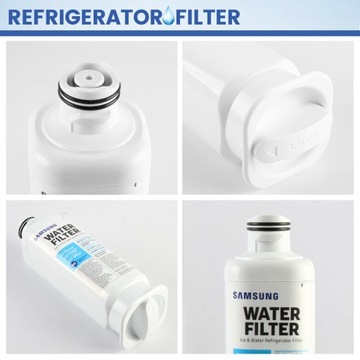 ФИЛЬТР ВОДЫ ДЛЯ ХОЛОДИЛЬНИКА SAMSUNG DA97-17376B DA97-08006C HAF-QIN 2 ШТ.
