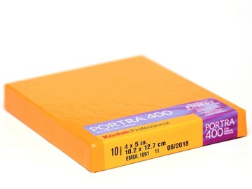 Kodak Portra 400 профессиональная цветная пленка 4x5 дюймов
