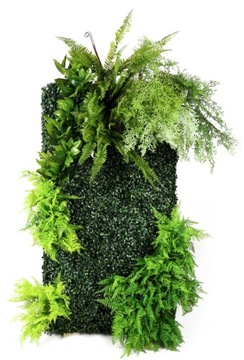 Зеленая перегородка Настенная подставка Настенная изгородь