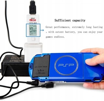 Аккумулятор емкостью 1200 мАч для PSP 2000/PSP 3000.