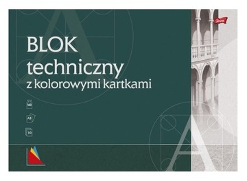 blok techniczny kolor A3 UNIPAP 1016