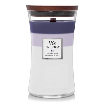 Duża Świeca Trilogy Evening Luxe WoodWick