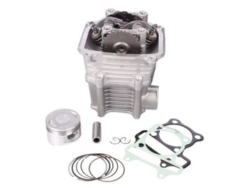 KOMPLET CYLINDER GŁOWICA tłok sworzeń 150cc skuter