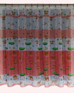 MG FIRANA woal TYGRYS RÓŻÓWY wys 160cm WM04/03 POL