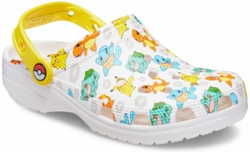 Damskie Buty Chodaki Klapki Crocs Classic Pokemon 207765 Clog 38-39