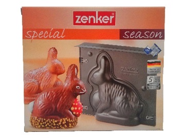 Forma Do Pieczenia Wielkanocna Baranek Oraz Zajączek Odlewane 3D Zestaw