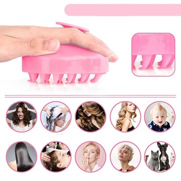 Щетка-массажер, пилинг, мытье кожи головы - LAROXY