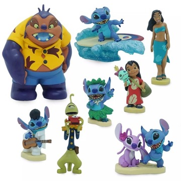 Stitch Lilo i Stitch Angel 9 Figurek Disney store
