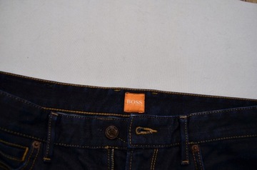 120 ## HUGO BOSS ## MĘSKIE SPODNIE JEANSY 35/34