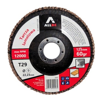 10 шт. ЛЕГКИЕ ДИСКИ 125 ММ P60 METAL PRO